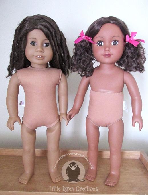 Custom doll wig for 18 American Girl Dolls -Heat & Tangle Resistant - –  ZaZou Dolls