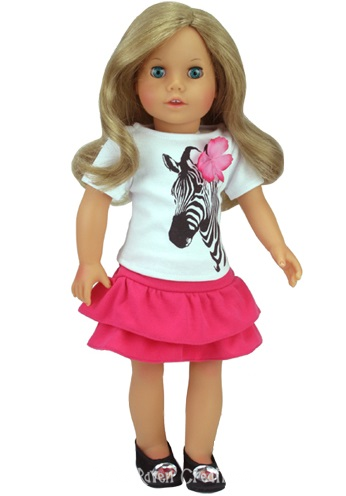 Sophia American Girl size Play doll wearing one of a kind outfit