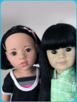 Asian dolls Gotz FAO Avery and American Girl #4