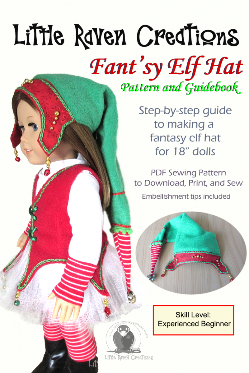 doll elf hat